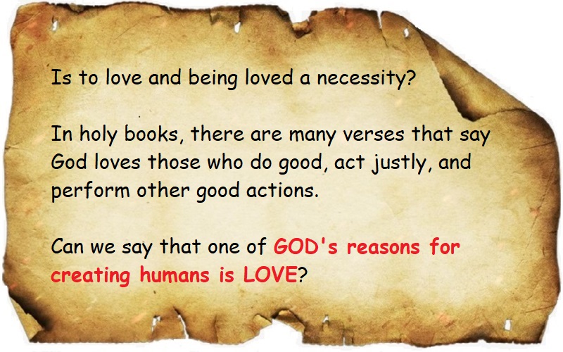 Why did God created us?